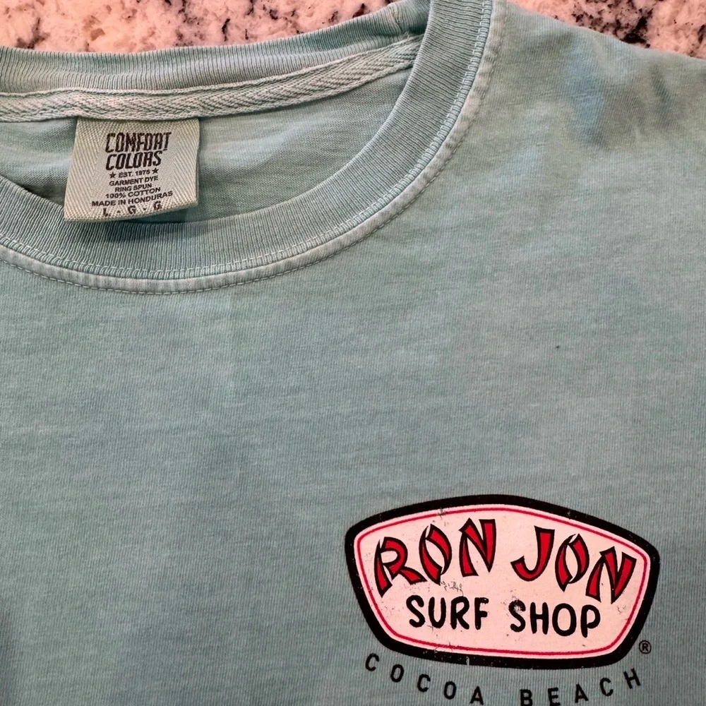 Ron Jon Surf Shop Cocoa Beach Long Sleeve Tee Size L - Picture 6 of 9